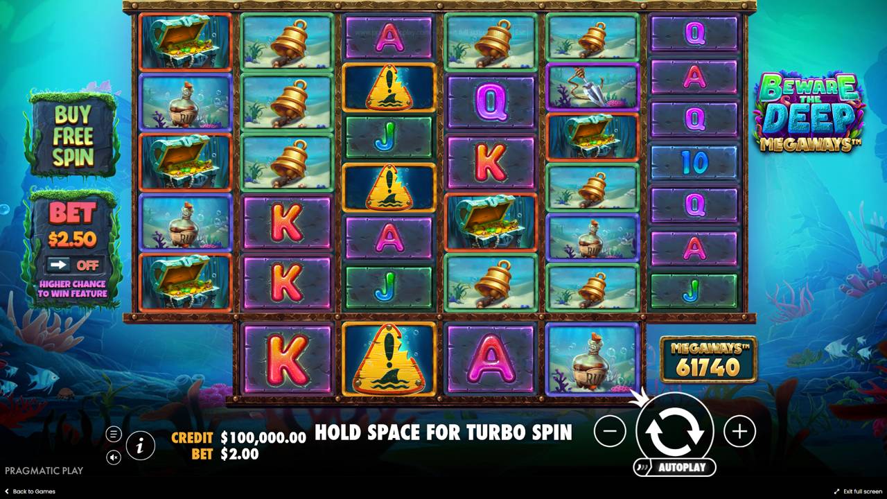Beware The Deep Megaways (Pragmatic Play) Image 2